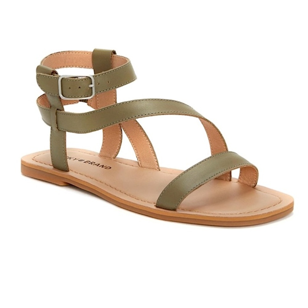Lucky Brand | Byleth Strappy‎ Leather Sandal
